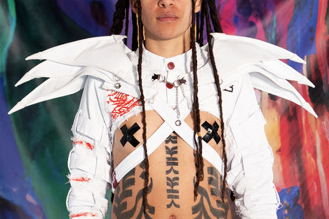 Angel Brains harness grove headline tour outfit