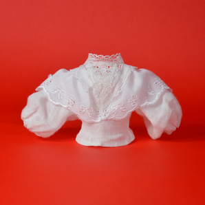 vintage edwardian miniature doll blouse