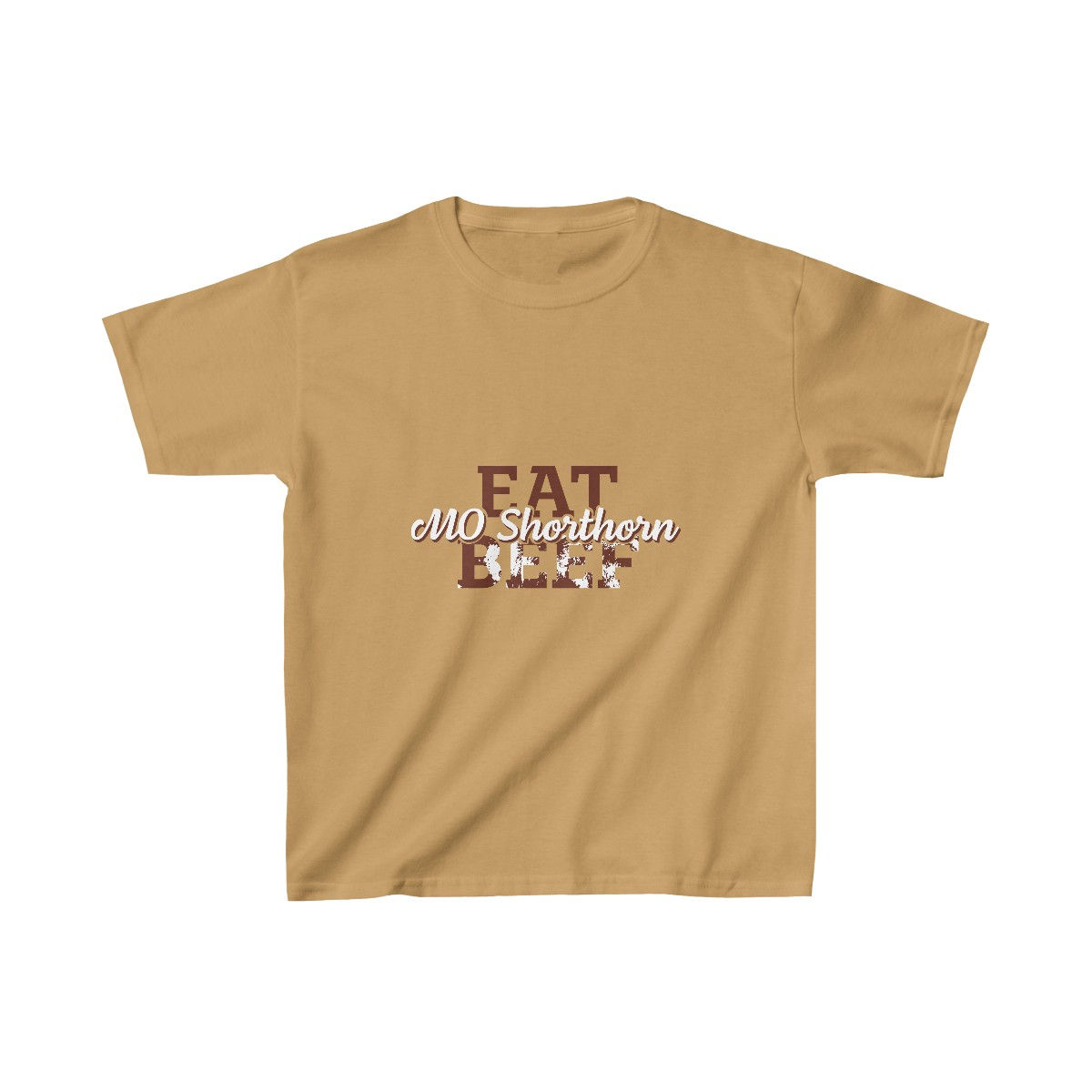 Eat MO Shorthorn Beef Kids Heavy Cotton™ Tee