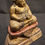 Thumbnail: THAI BRONZE SMALL SEATED HAPPY-BUDDHA,18th CENTURY,RATTANAKOSIN PERIOD.