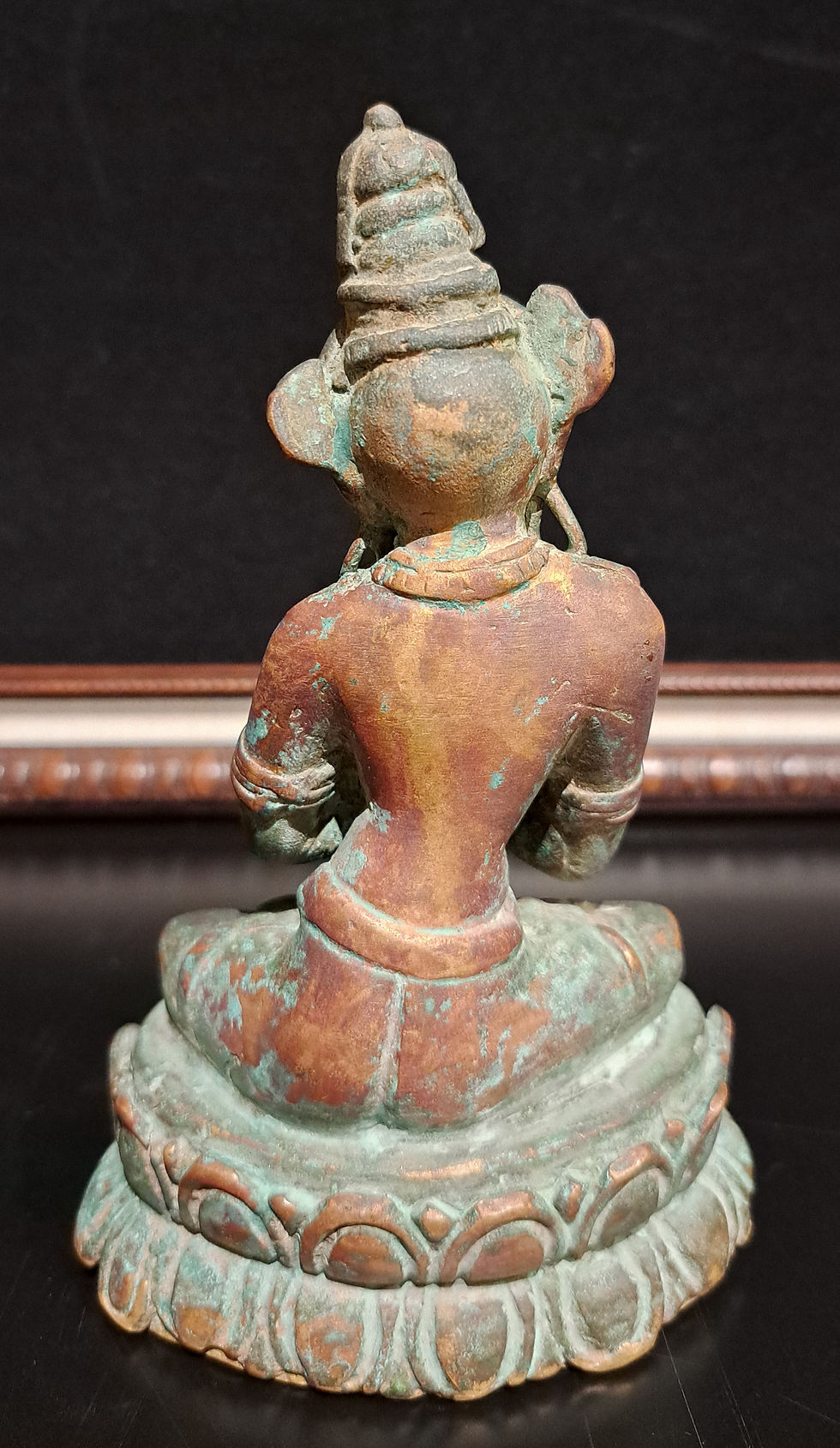 Thumbnail: TIBETAN BRONZE SEATED VAJRASATTVA, 18th CENTURY.