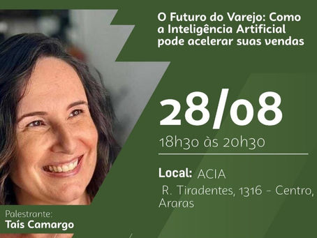 Palestra gratuita em Araras