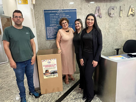 ACIA é ponto de coleta da Campanha do Agasalho