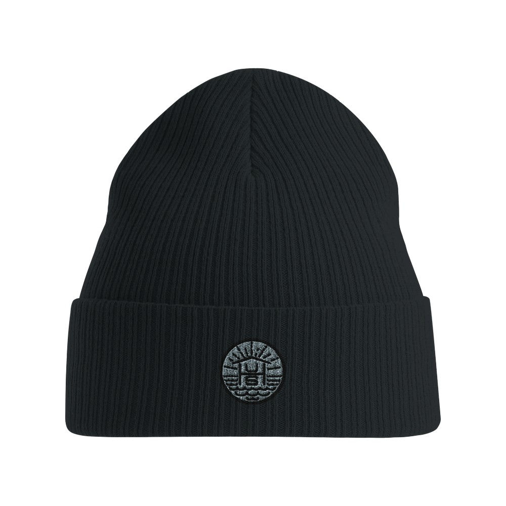 Simple Uptown Sauna Beanie – Eco-Friendly Cotton, Stylish Logo