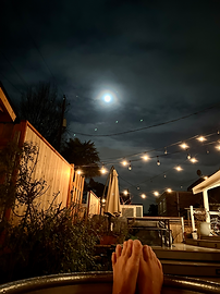 Cold plunge at night