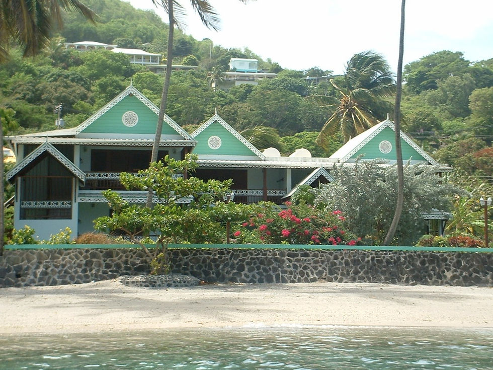 Restaurant on the Edge of Admiralty Bay