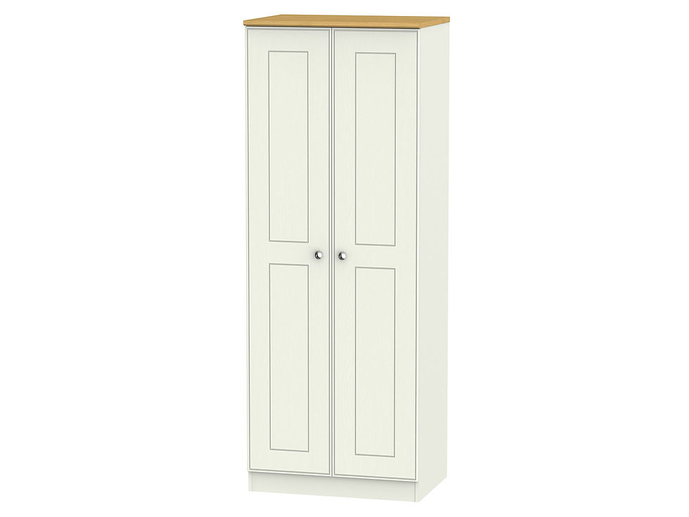 Thumbnail: Victoria Double Wardrobe With Options