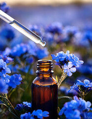 Flacon de Fleur de Bach Cerato numéro 5, utilisé pour renforcer l’intuition et la confiance en son propre jugement.