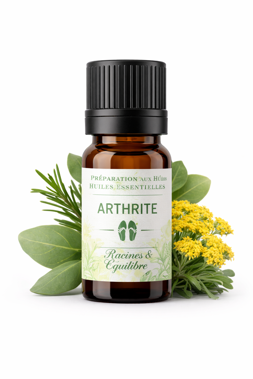 Préparation d’huiles essentielles – Arthrite – 10 ml