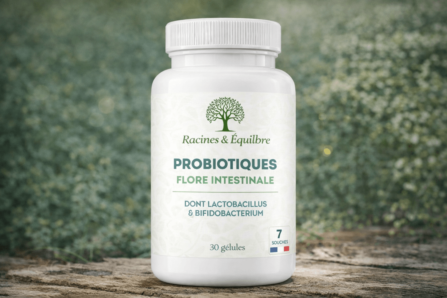 Probiotiques flore intestinale 30 gélules lactobacillus bifidobacterium