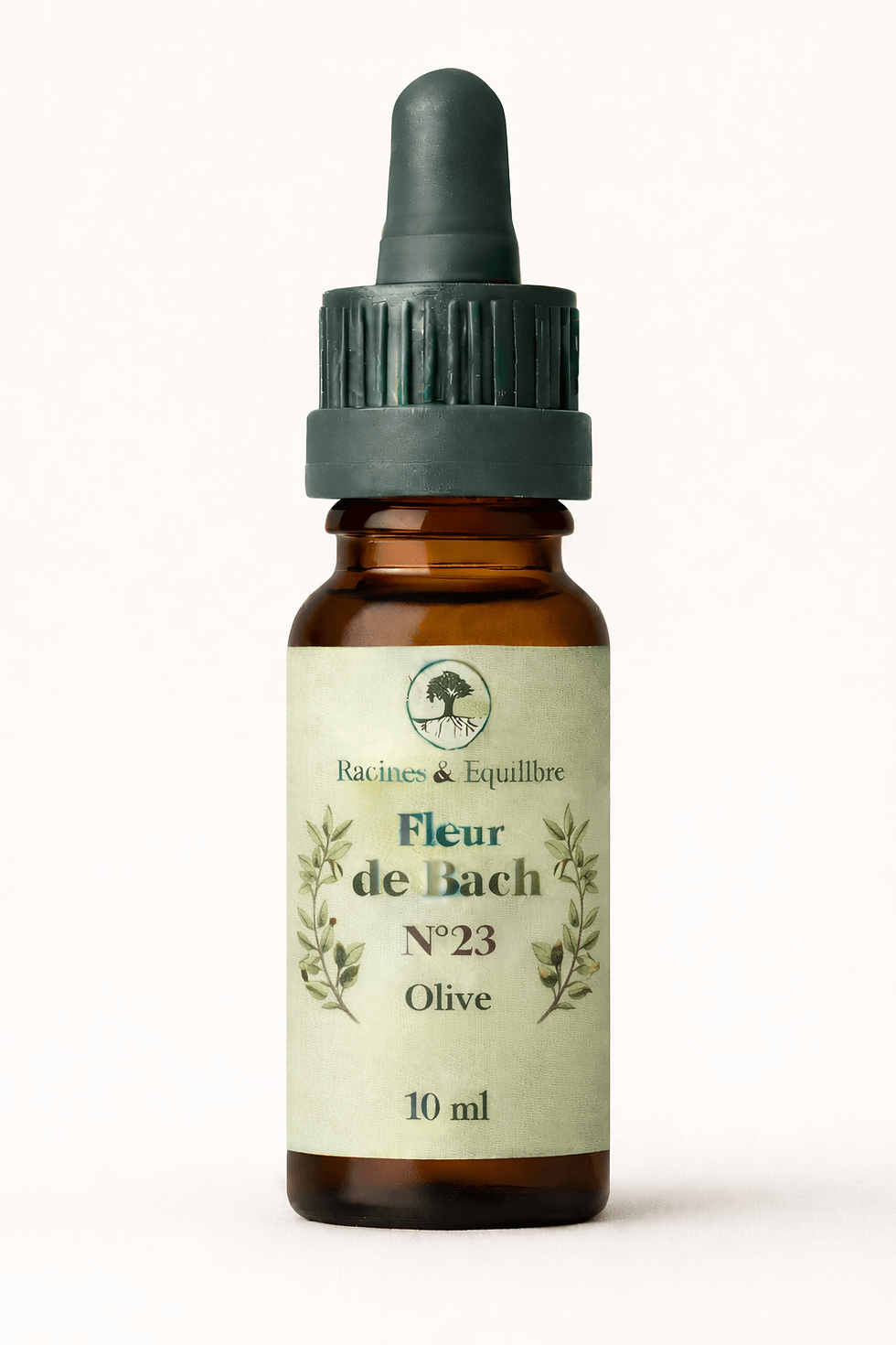 Flacon fleur de Bach 23 Olive