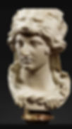 Alexander the Great with Herculean hat, bust, Pierre II LeGros