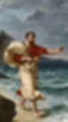 Demosthenes on the seashore, Eugène Delacroix, National Gallery of Ireland, Dublin, Ireland