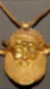 Achelous, Etruscan pendent, Musée du Louvre, Paris, France