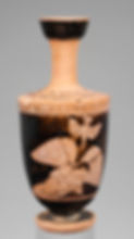 Icarus on lekythos, Metropolitan Museum of Arts, New York, USA