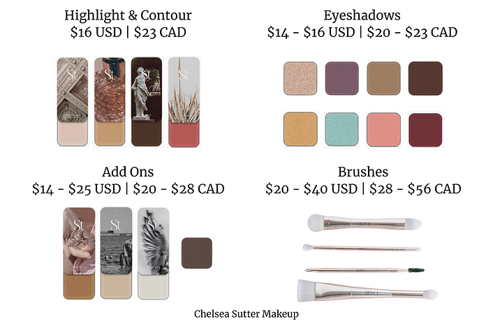 Seint Beauty How Much Does The Makeup Cost?