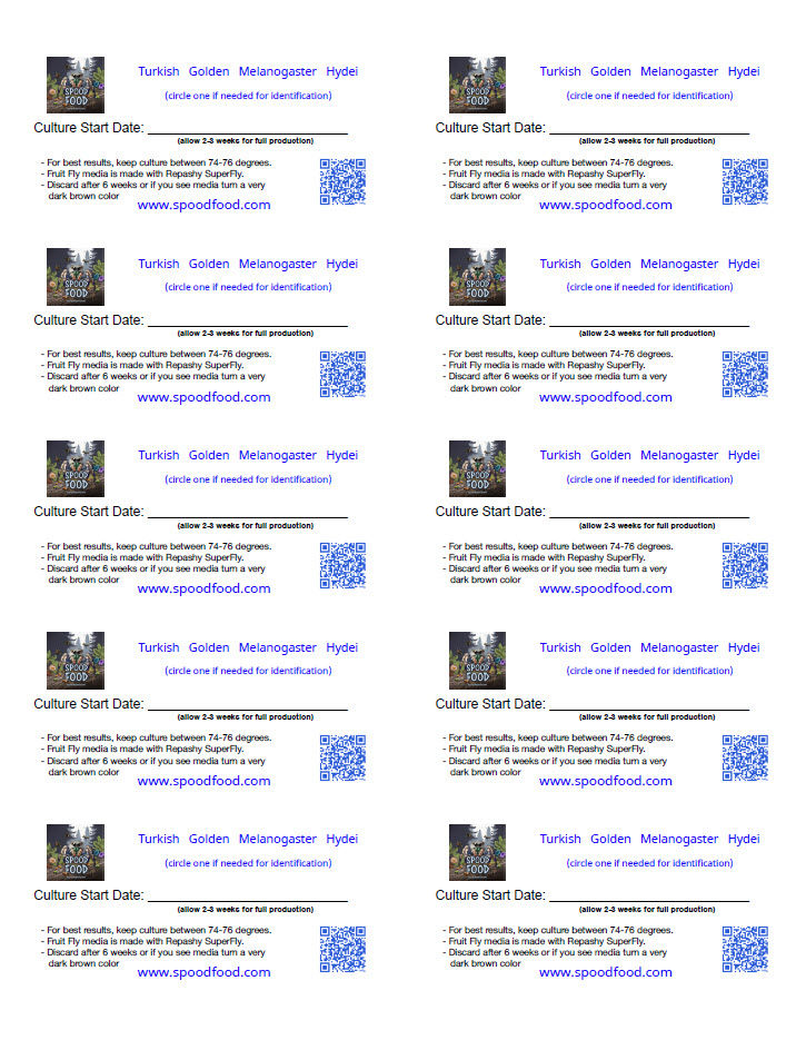 Culture Labels - Free Template Download (retail)