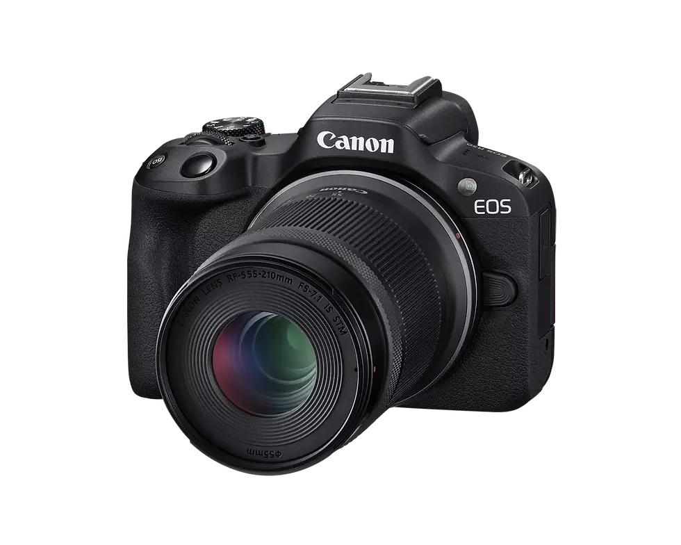 EOS R50 RF-S18-45mm F4.5-6.3 IS STM & RF-S55-210mm F5-7.1 IS STM Lens Kit