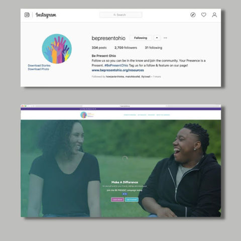 Be Present ad campaign - marketing - reach communications
