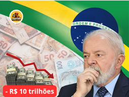 Dívida bruta do Brasil fecha 2025 em 78,7% do PIB e atinge R$ 10 trilhões.