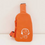 Thumbnail: Orange Casual Cute Sling Backpack Lightweight, Zip Closure