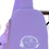 Thumbnail: Purple Casual Cute Sling Backpack Lightweight, Zip Closure