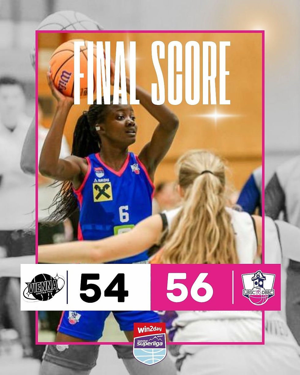 BDSL: Auswärtssieg gegen Vienna United (54:56)