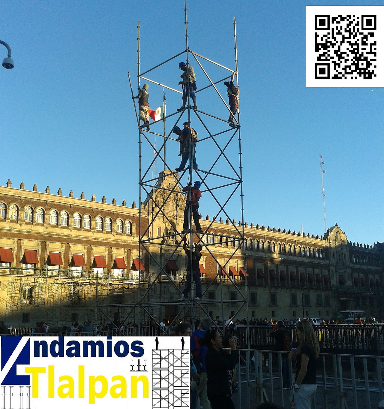 Renta de Andamio multidireccional 