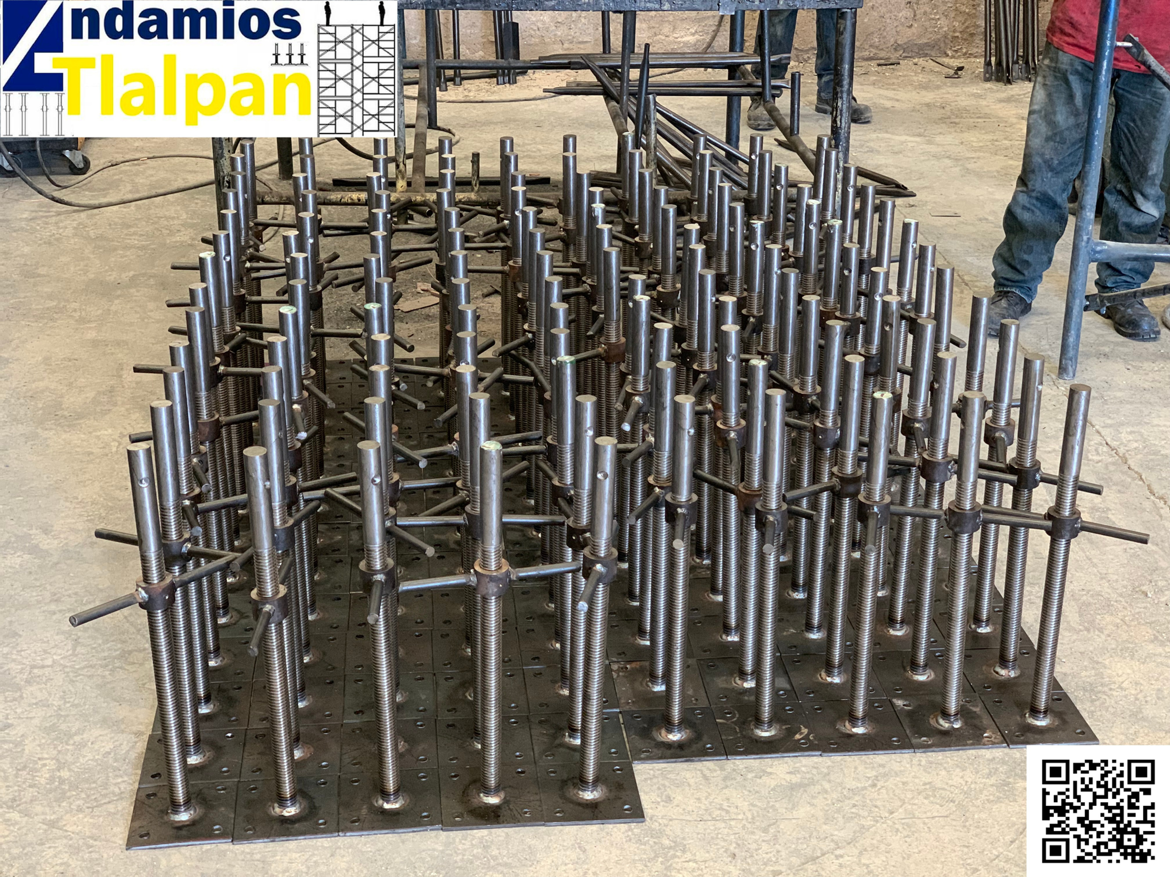Tornillo nivelador | Andamios Tlalpan