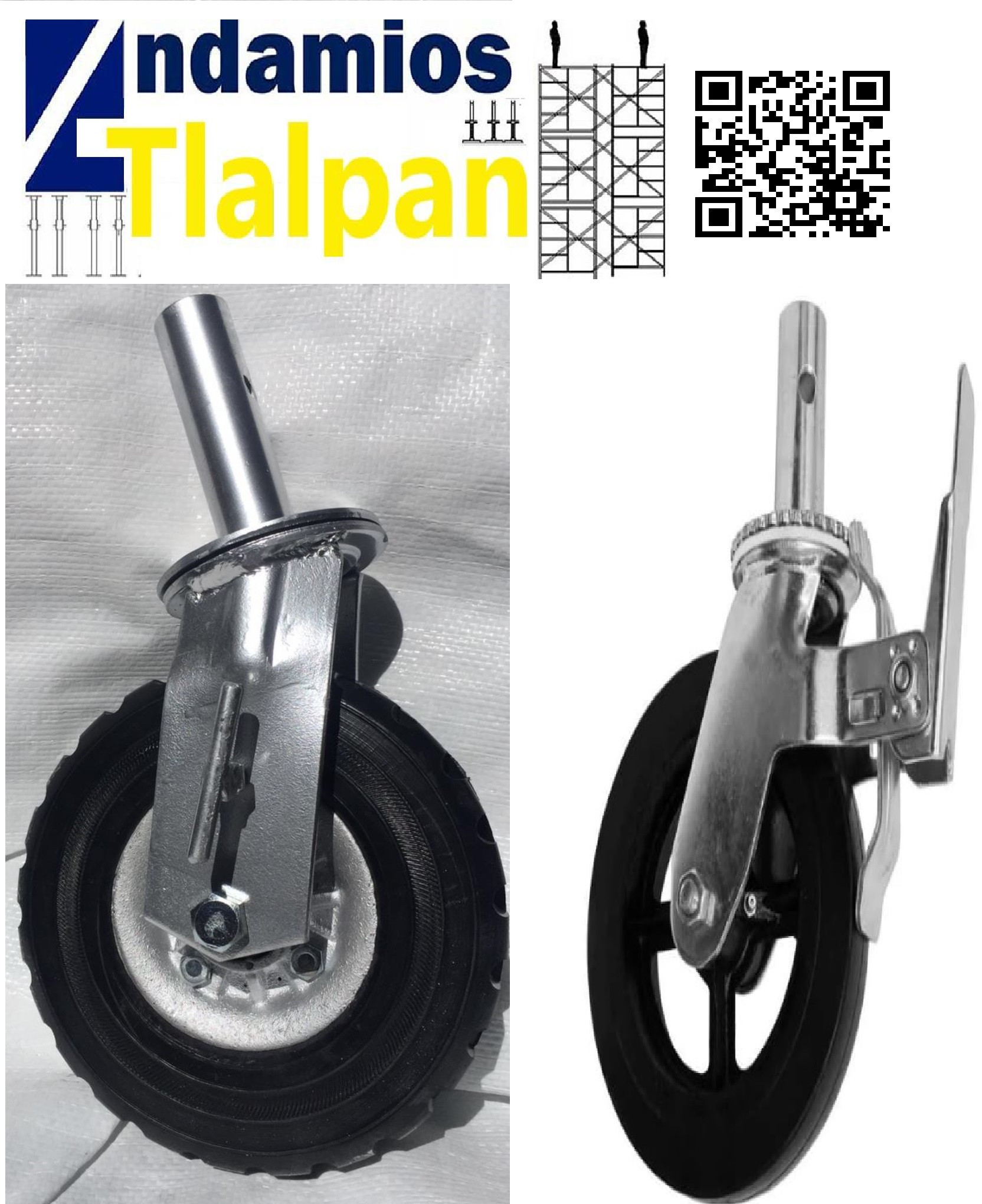 Ruedas de Andamios Tlalpan 