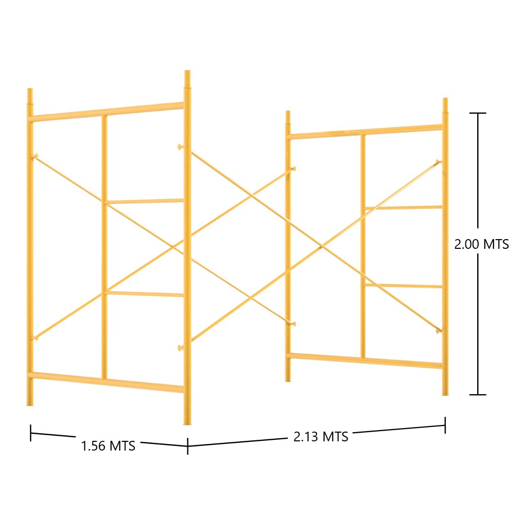 Venta de Andamios estandar 2.00 x 1.56 mts LIGERO