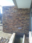 Revestimiento con murete Bariloche 6