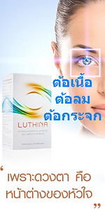 LUTHINA ผลิตภัณฑ์ บำรุงสายตา ช่วยป้องกัน ตลอดจนดูแลผู้ที่มีอาการ โรคตา ได้ผลเร็วที่สุด