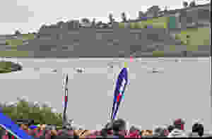 Triathlon doing ironman swim