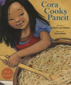 Cora cooks pancit