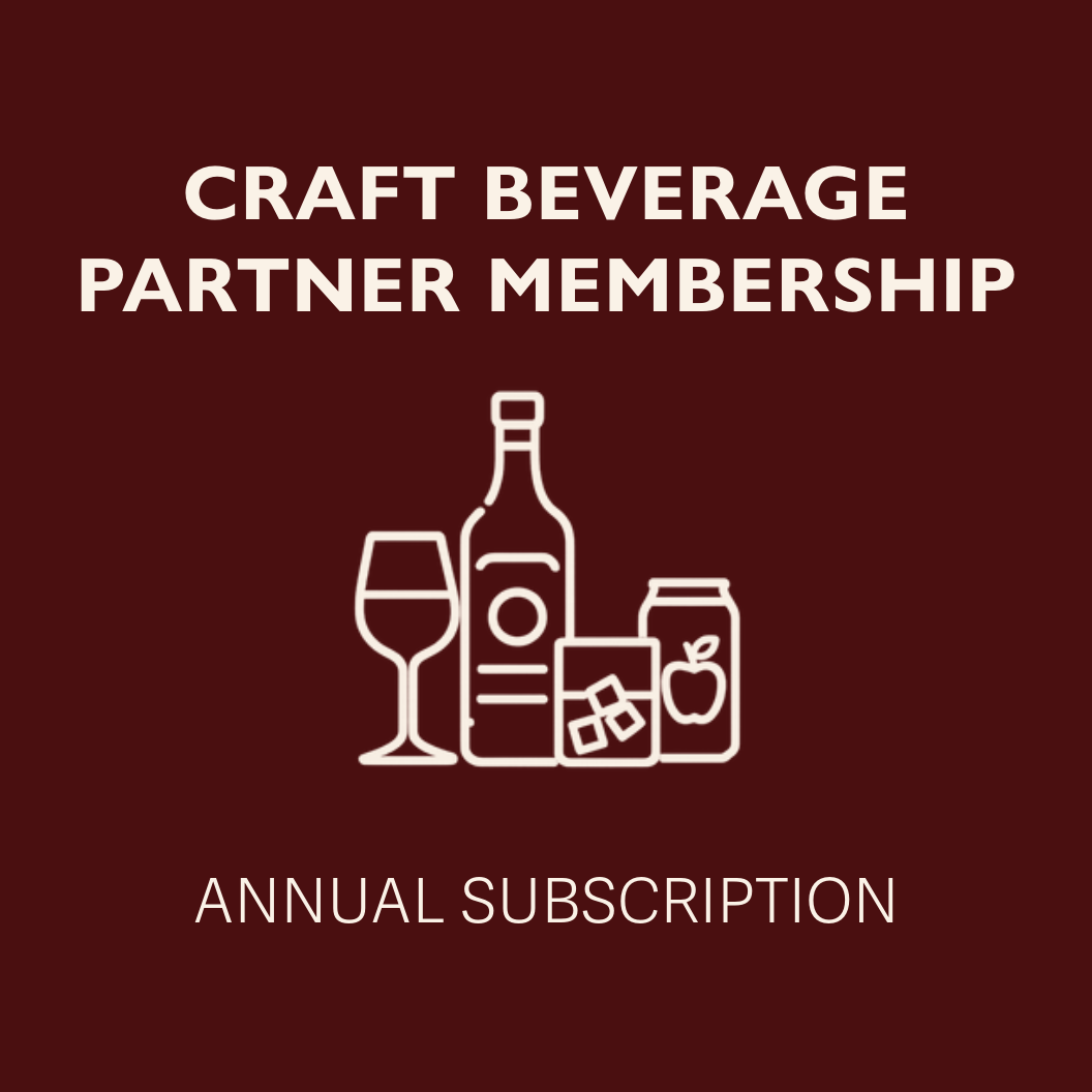 CRAFT BEVERAGE PARTNER: Annual Subscription