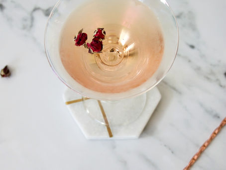 Reverse Rose Martini