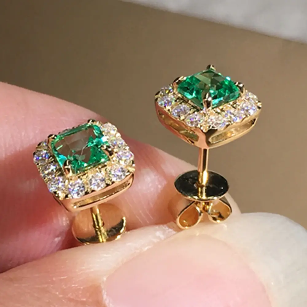 Elegant Eternity Zircon Studs