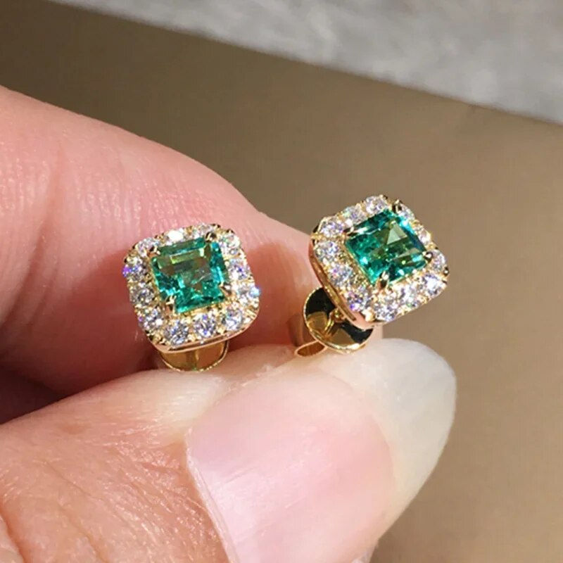 Thumbnail: Elegant Eternity Zircon Studs