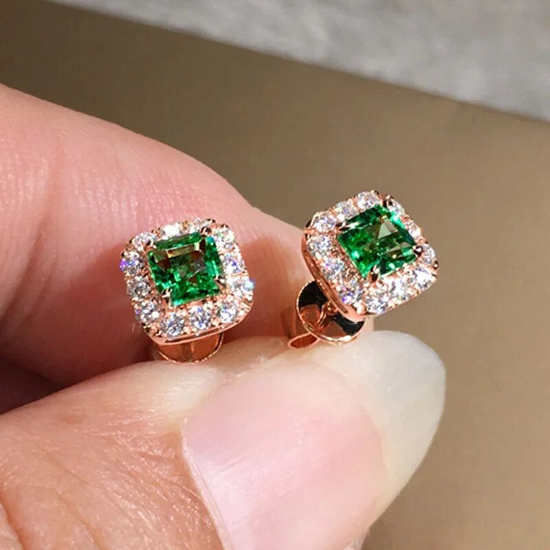 Thumbnail: Elegant Eternity Zircon Studs