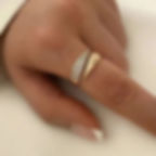 Thumbnail: Gold-Plated Sunstone Statement Ring