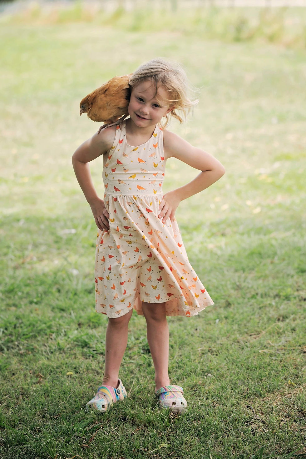 Thumbnail: Chicken farm dress
