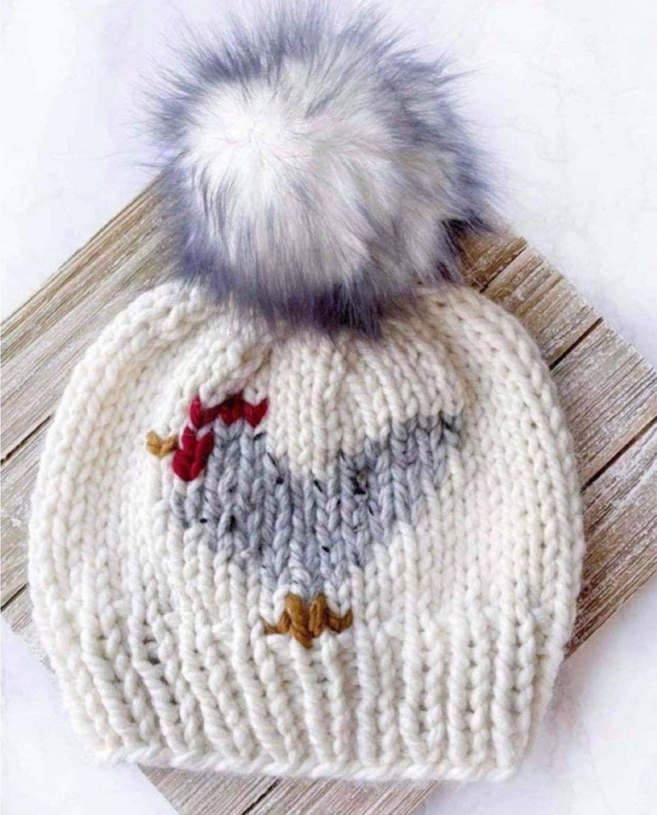 Chicken Knit hat