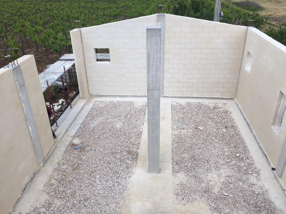 costruzione capannone