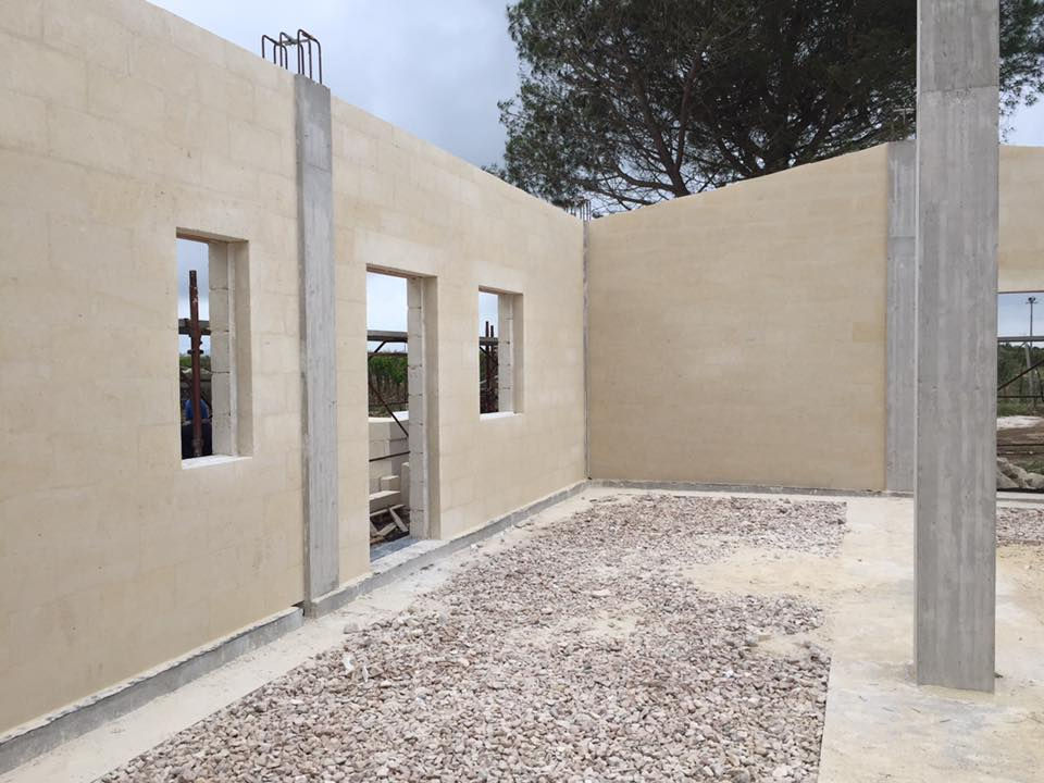 costruzione capannone