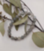 Bracelet Jaspe Dalmatien 8 mm