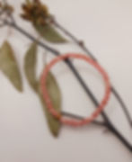 bracelet rhodochrosite 4 mm