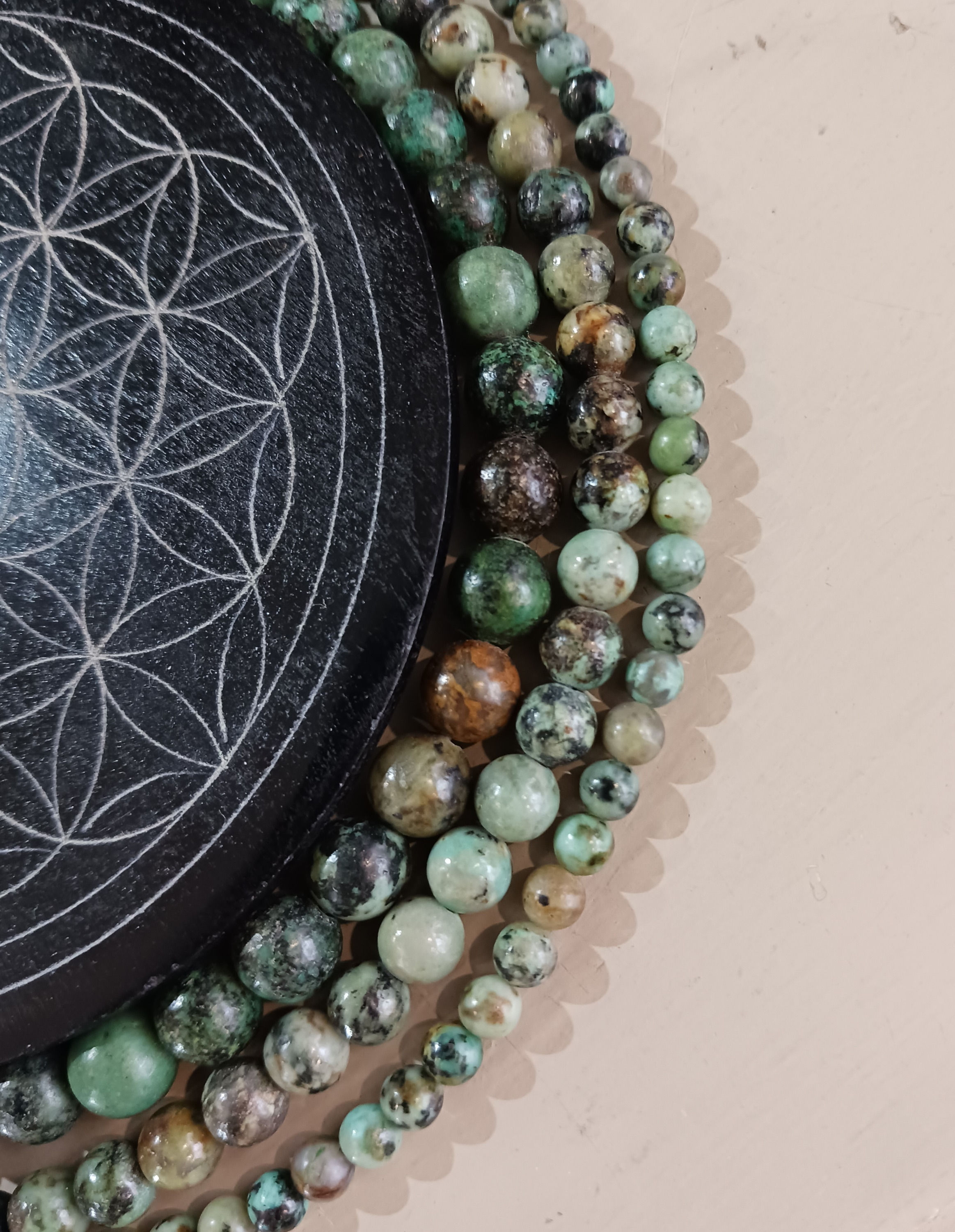 Brins Jaspe dite Turquoise Africaine