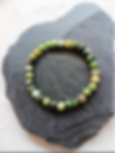 Bracelet Chrysoprase citron 6 mm