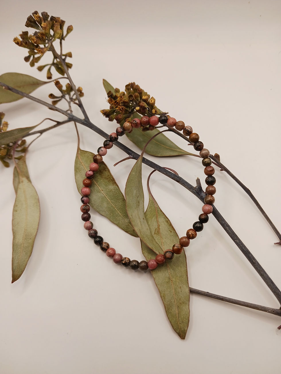 bracelet rhodonite 4 mm